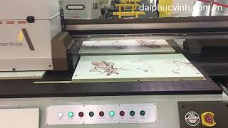 Máy in màu 3D cao cấp của Anderson, in trên mọi vật liệu phẳng như ván gỗ-mdf-kiếng sắc nét như thật