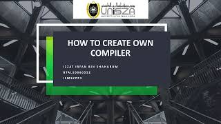 CSD33303 : Project Presentation - How To Create Own Compiler