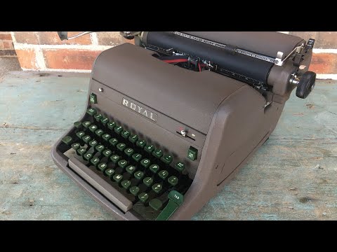 [Sold!] Royal Tank! For sale video review: 1954 Royal HHP