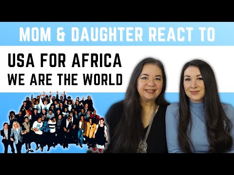 USA For Africa "We Are The World" REACTION Video | first time hearing this superstar artist song