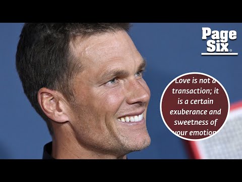 Tom Brady posts cryptic Valentine’s Day message after Gisele Bündchen divorce | Page Six