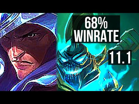 TALON vs HECARIM (JUNGLE) | Rank 4 Talon, 68% winrate, 7 solo kills, 15/3/7 | EUW Master | v11.1