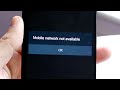 How To FIX Mobile Network Not Available On Android 2022