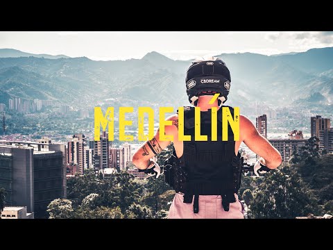 Moto Trial Freestyle part à Medellín {Colombie} : Kenny THOMAS