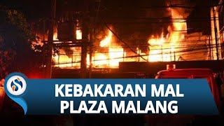 Kebakaran di Mal Plaza Malang, Wali Kota Sutiaji: Sementara Api Diduga Berasal dari Gedung Bioskop