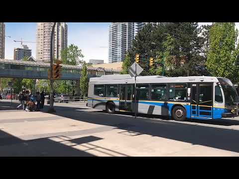 The two sides of Metrotown Station