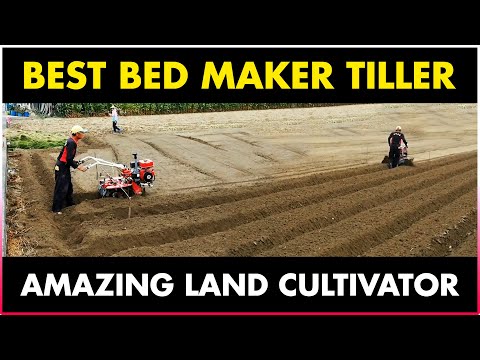 Land cultivator agriculture machine | bed maker machine || d...