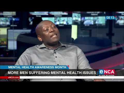 More men suffering mental health issues