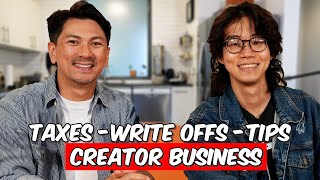 The Business Side of Being a Creator: LLCs, S Corps, Write Offs, and Taxes!