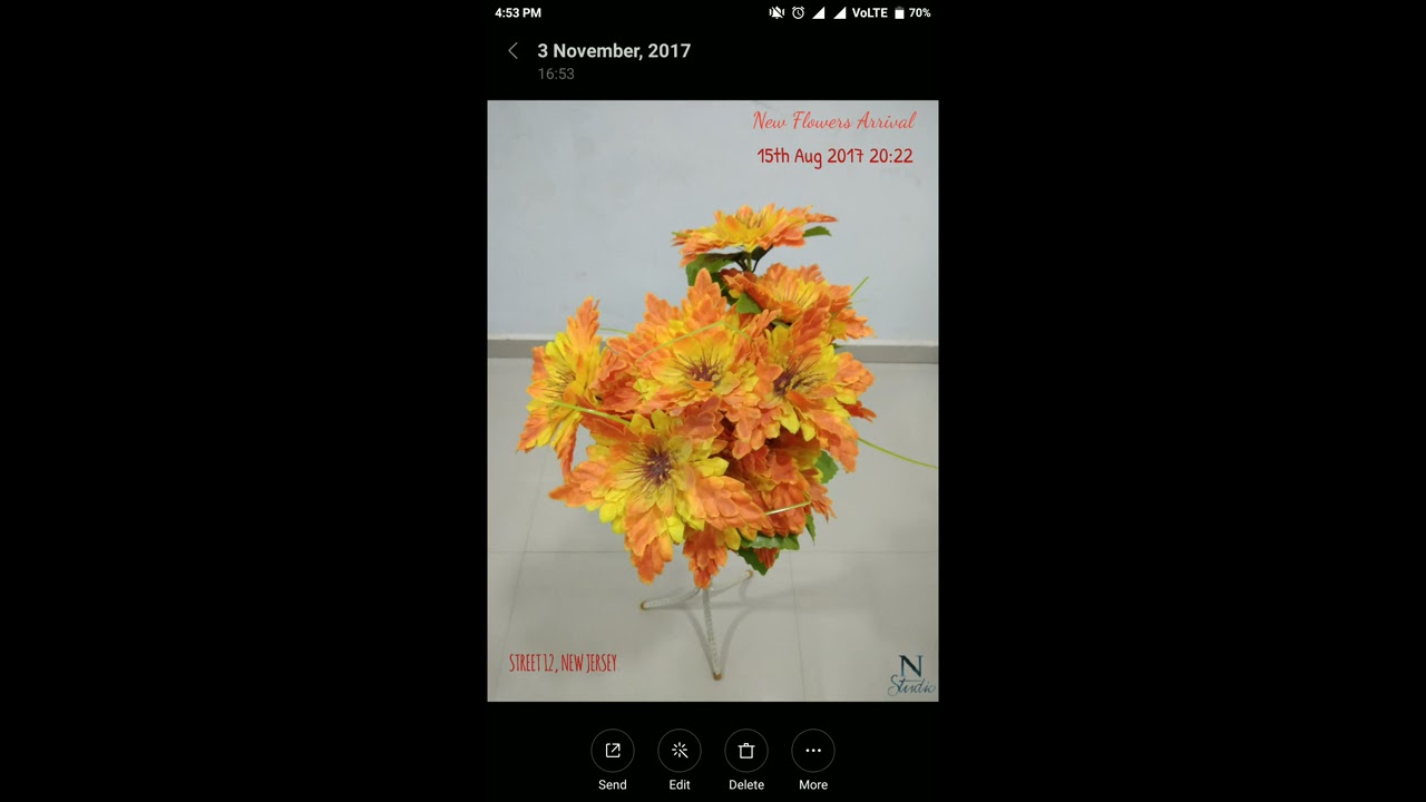 Add Text and Timestamp to your Saved Gallery Photos - Auto Stamper