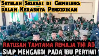 Download lagu Saat Ratusan Tamtam Remaja TNI AD Yang Selesai Pendidikan Masuk Ke Kesatuan Baru mp3