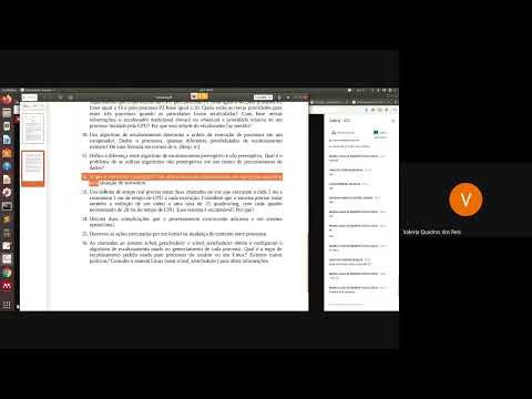Lista de exercícios - Escalonamento