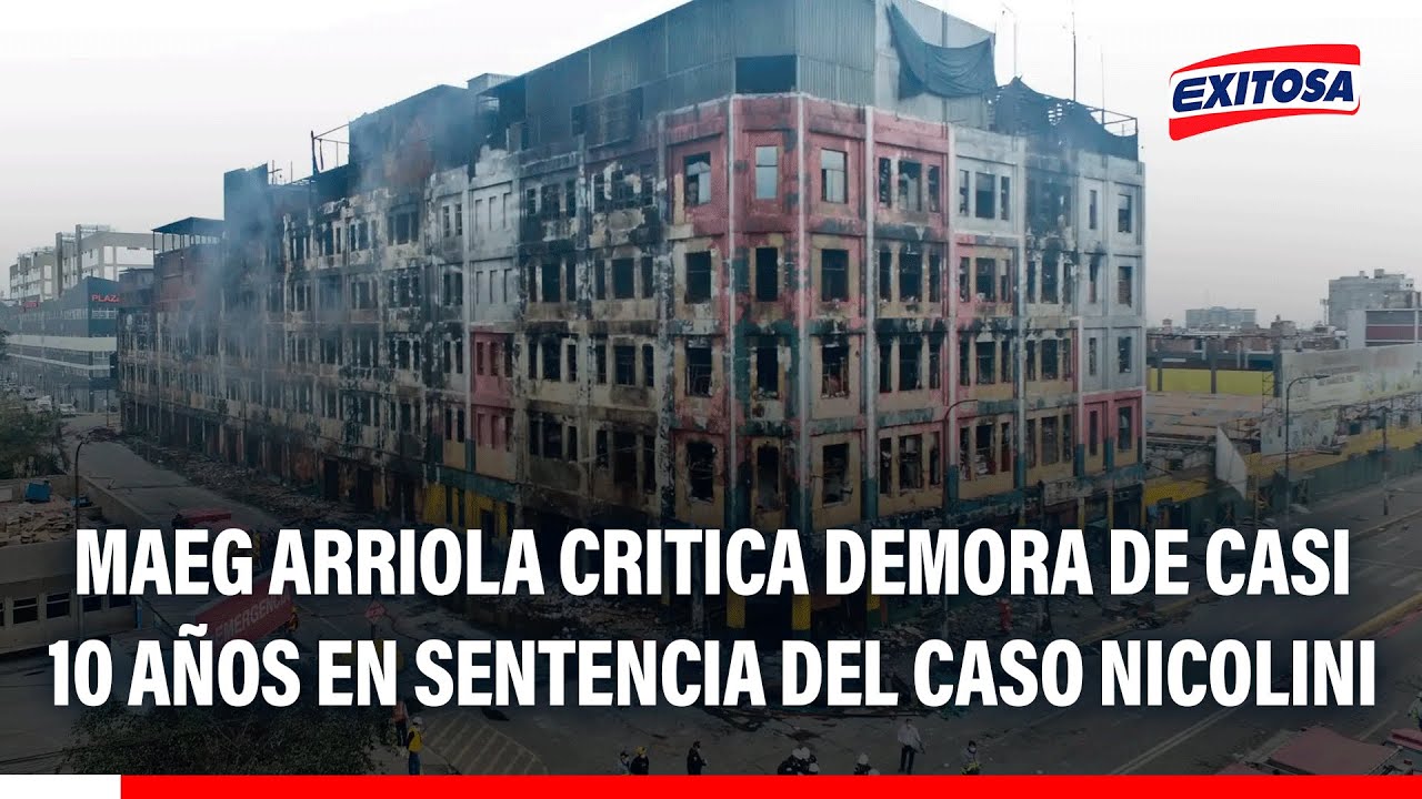 🔴🔵Se hace mal en anunciar como un gran logro que casi 10 años después se alcance una sentencia