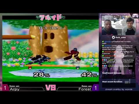 Arpy (Red Marth) vs Forest (Neutral Marth) - NMG #80 Top 16 Losers