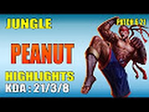 Rox Peanut Leesin vs Evelynn  - Jungle KR SoloQ -  Highlights LOL 2016