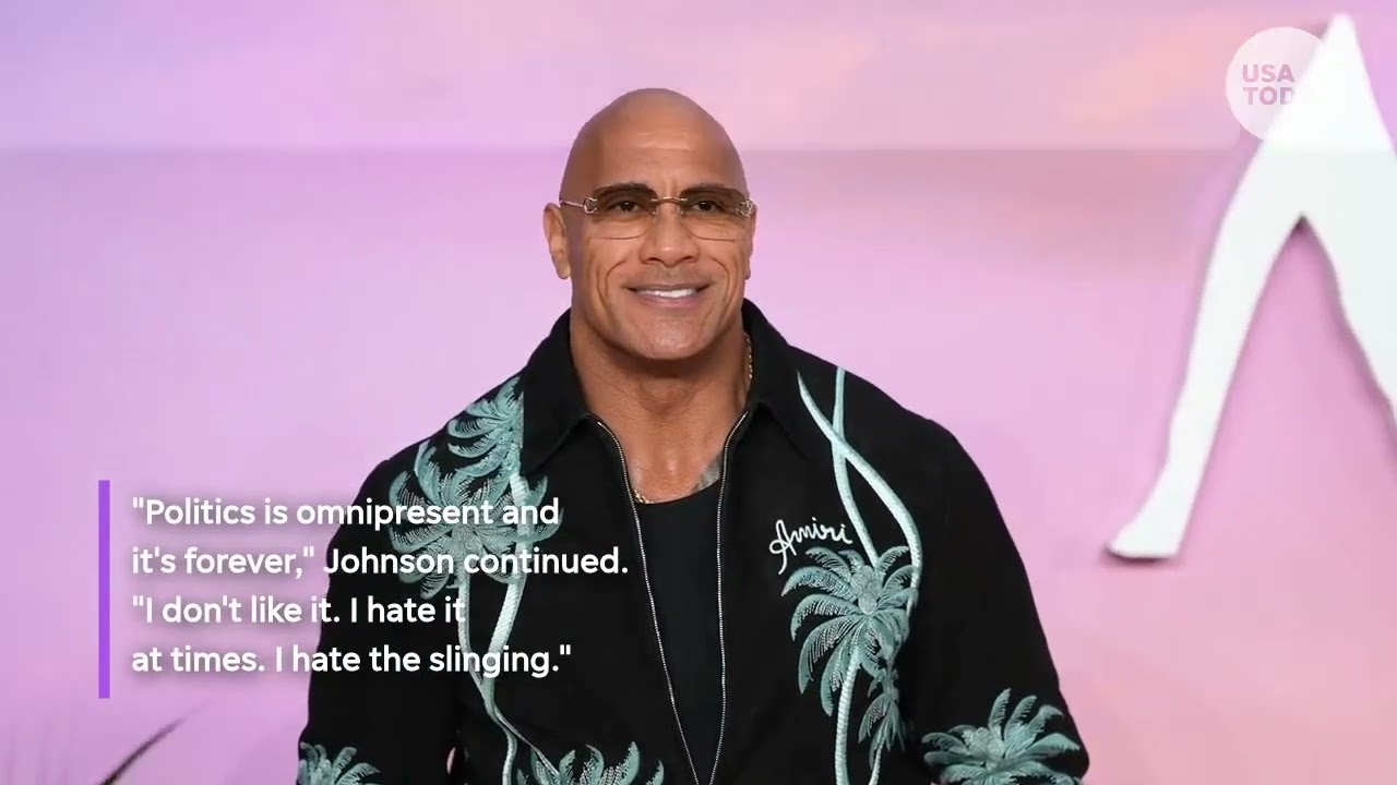 The Rock weighs in on Trump and Springsteen: 'Sit down and talk'