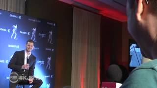 Intern Pete's Awkward Interview with Michael Buble