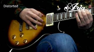 Video thumbnail for Aria PE-350  guitars demonstration by Aria UK Ltd