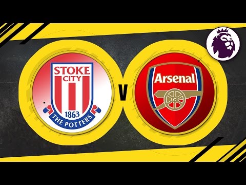 MATCH DAY LIVE 2016/17 - Stoke City v Arsenal // Premier League