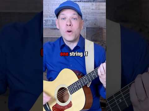 Play THIS on 1 string if you’re a guitar beginner