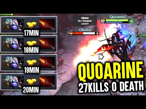 Quoarine Tinker 1Lvl Dagon Per Min - WTF So Fast Enemy Cant React Dota 2