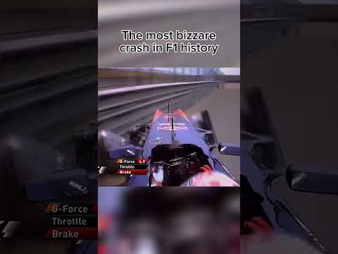 The most bizarre crash in F1 history #formula1 #f1 #redbull #motorsport