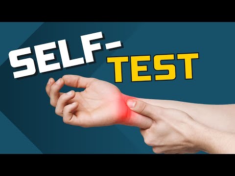 Carpal Tunnel Syndrome, 3 Quick self tests