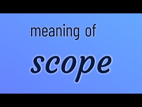 Scope - 110 English Vocabulary Flashcards