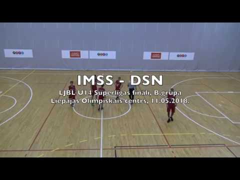 LJBL U-14 Superlīga Fināli IMSS Salaspils 2004 - DSN 2004 [11.05.2018.]