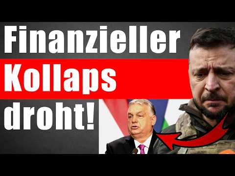 EXPLOSIVE: Ukraine on the verge of financial collapse due to Hungary veto
