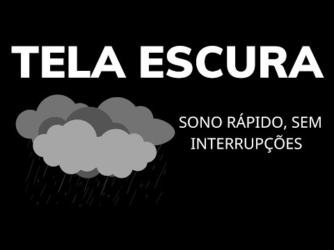 Som de Chuva Relaxante para Sono Rápido, Sem Interrupções