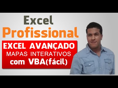Aula de EXCEL VBA Criando Mapas Interativos com VBA Fácil Guru do Excel