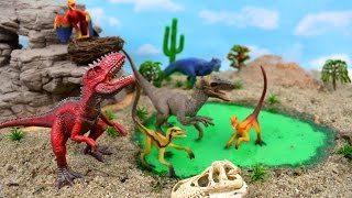 Learn Dinosaur Names Sound Learning Kids Toys Toddler Children DIY Velociraptor Babies Schleich Toy
