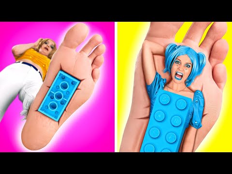IF OBJECTS WERE PEOPLE || Crazy Relatable Food MakeUp Situations! DIY Funny Emoji By 123 GO! TRENDS