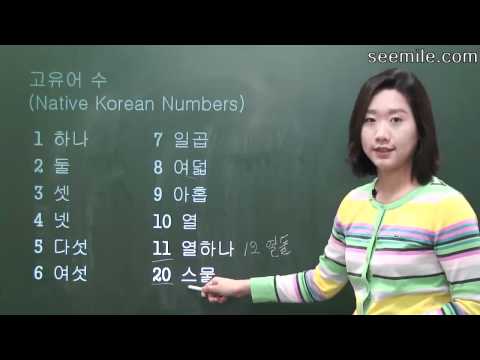 [Learn Korean Language]   6. Time, Numbers, 시간, 수 Video