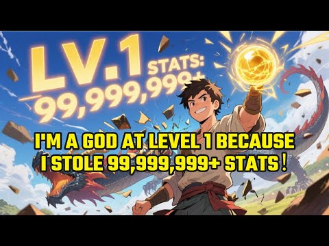 (FULL)I'm A GOD At Level 1 Because I Stole 99,999,999+ Stats！