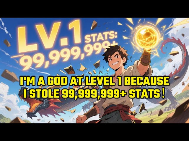 (FULL)I'm A GOD At Level 1 Because I Stole 99,999,999+ Stats！