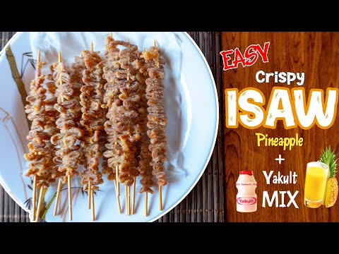 VERY EASY CRISPY ISAW RECIPE + YAKUT mix