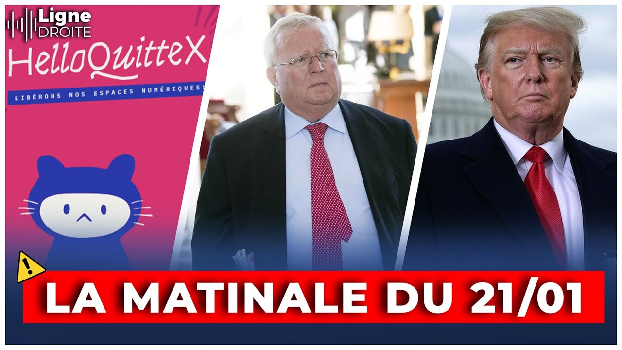 Investiture de Trump, scandale HelloquitteX et politique étrangère - La matinale du 21 janvier
