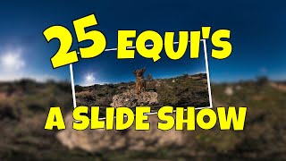4K Equirectangular Projection Slide Show from 360x180 Panoramas