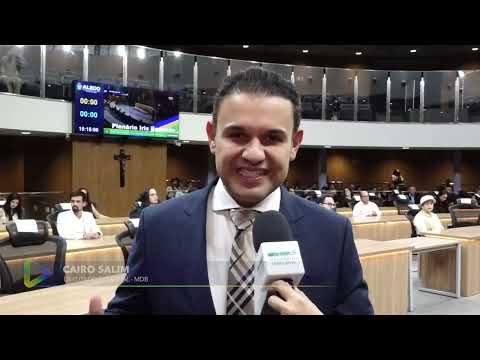 Alego News: Sessão solene homenageia personalidades de destaque em Goiás (18/05/2026)