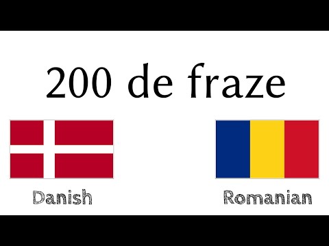 200 de fraze - Daneză - Română