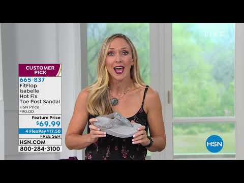 FitFlop Isabelle HotFix Toe Post Sandal