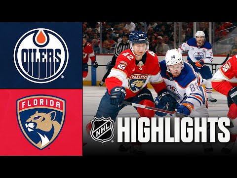 Edmonton Oilers vs. Florida Panthers | NHL Highlights | November 22, 2025