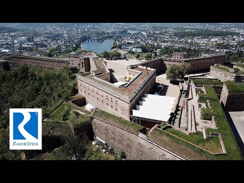 9. u. 10. Etappe Rheinsteig, Vallendar - Gneisenau Kaserne