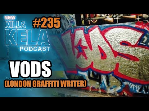 "DO NOT TRY THIS AT HOME KIDS!" PODCAST WARNING FROM LONDON GRAFFITI ARTIST VODS.