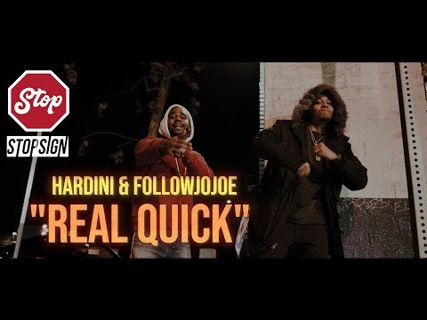 Hardini & FollowJoJoe - "Real Quick" (Official Video) Shot By Nick Rodriguez