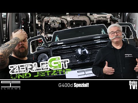 2022 Mercedes G-Klasse SCHAWE-Umbau geht weiter I G400d SPEZIAL Teil 1,5/2