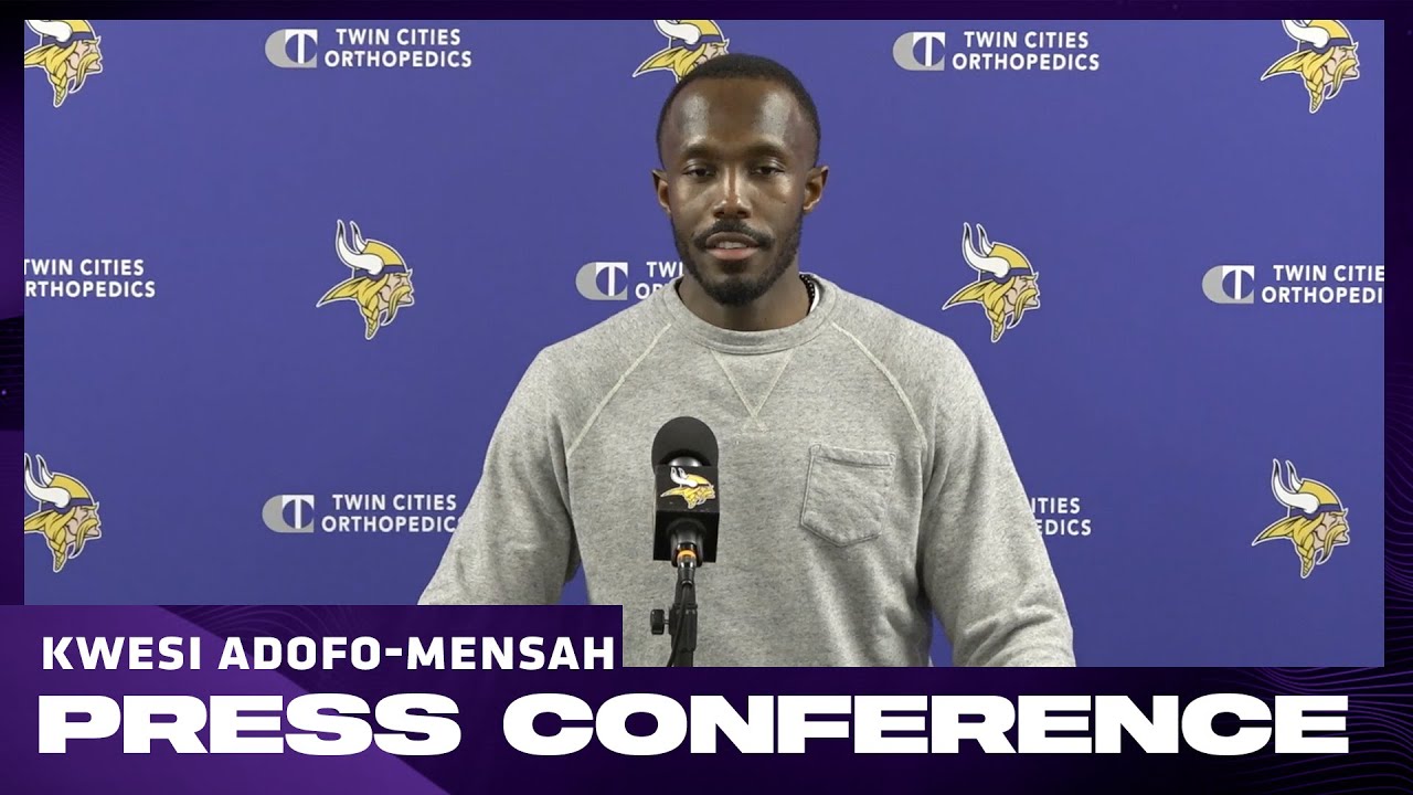 Kwesi Adofo-Mensah on 2025 Season, J.J. McCarthy's Year, Quarterback Room, Offensive Line & More