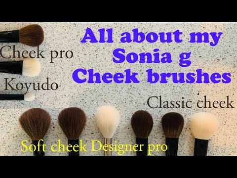 All about my Sonia g cheek brushes plus some new additions
